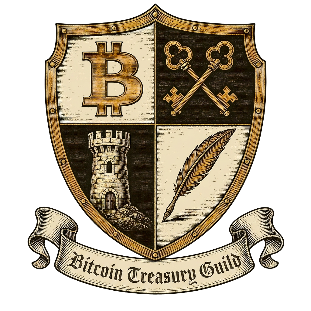 Bitcoin Treasury Guild crest